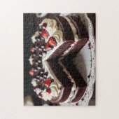 Schwarzwälder Kirschtorte Puzzle (Vertikal)