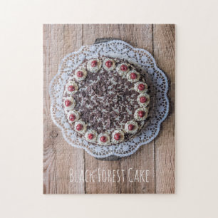 Schwarzwälder Torte Gateau für Konditoren Puzzle