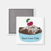 Schwarzwälder Trifle Magnet (Vorderseite/Rückseite)