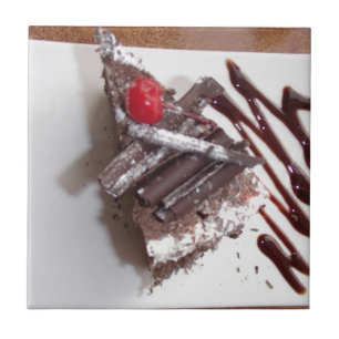 Schwarzwaldkuchen Fliese