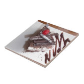 Schwarzwaldkuchen Fliese (Seite)