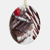 Schwarzwaldkuchen Keramikornament (Rechts)