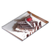 Schwarzwaldkuchen Notizblock (Linke Seite)