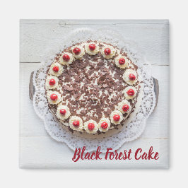 Schwarzwaldkuchen zum Tortenbacken Magnet
