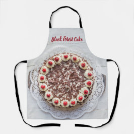 Schwarzwaldkuchen zum Tortenbacken Schürze