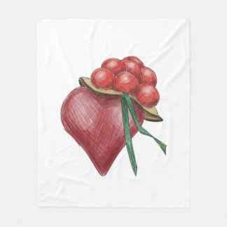 Schwarzwaldliebe Fleecedecke