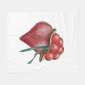 Schwarzwaldliebe Fleecedecke (Vorderseite (Horizontal))