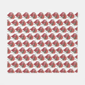 Schwarzwaldliebe Fleecedecke (Vorderseite (Horizontal))