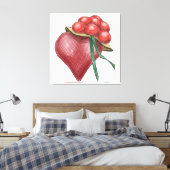 Schwarzwaldliebe Leinwanddruck (Insitu (Schlafzimmer))