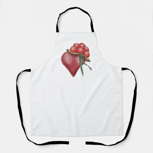 Schwarzwaldliebe Schürze (Vorderseite)