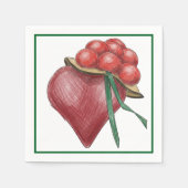 Schwarzwaldliebe Serviette (Vorderseite)