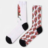 Schwarzwaldliebe Socken (Linkes Detail)