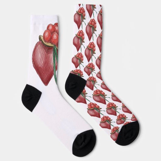 Schwarzwaldliebe Socken (Rechts)