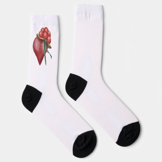 Schwarzwaldliebe Socken (Rechts)