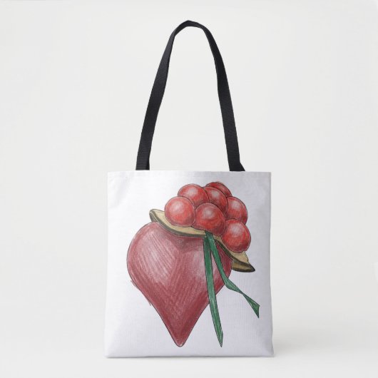 Schwarzwaldliebe Tasche (Vorderseite)
