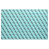 Schwarzwaldmuster blau stoff (Yard (91,4 cm))