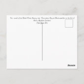 Schwarzwasserfuss Postkarte (Rückseite)