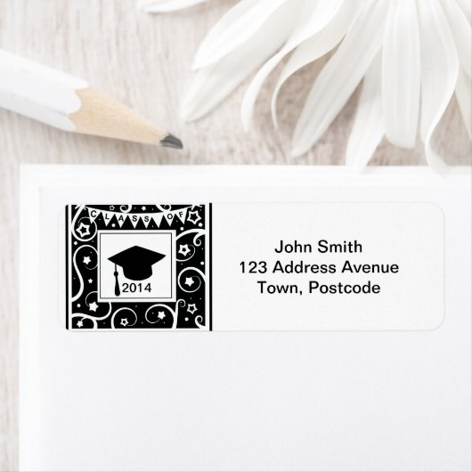 Schwarzweiß-Abschluss (Insitu)