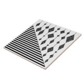 Schwarzweiß, abstrakt, geometrisch, einfach, Scan Fliese (Seite)