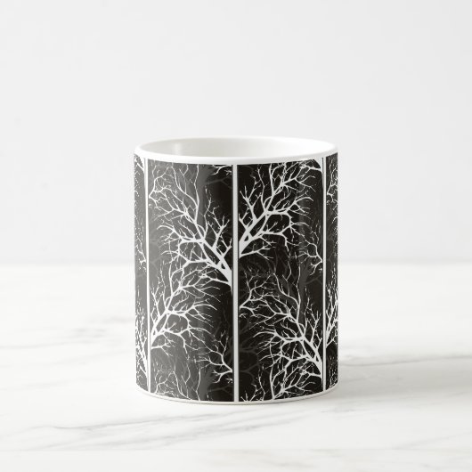 Schwarzweiß abstrakt kaffeetasse (Mittel)