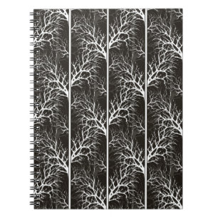 Schwarzweiß abstrakt notizblock