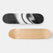 Schwarzweiß abstrakt skateboard (Horizontal)