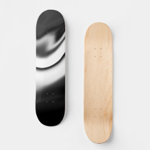 Schwarzweiß abstrakt skateboard