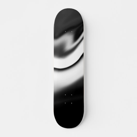 Schwarzweiß abstrakt skateboard (Vorne)