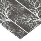 Schwarzweiß abstrakt tischdecke (Schrägansicht)