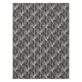 Schwarzweiß abstrakt tischdecke (Vorderseite)