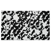 Schwarzweiß-Abstraktes Camouflage-Muster Stoff (Fat Quarter (45,7 x 55,9 cm))