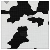 Schwarzweiß-Abstraktes Camouflage-Muster Stoff (Nahaufnahme)