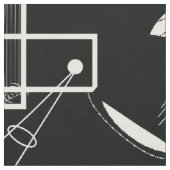 Schwarzweiss-abstraktes Stoff (Nahaufnahme)