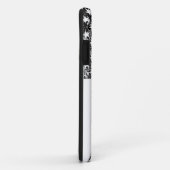 Schwarzweiss-amerikanische Flagge iPhone Kasten Case-Mate iPhone Hülle (Hinten/Rechts)