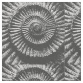 Schwarzweiss-Ammonit Stoff (Nahaufnahme)