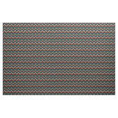 Schwarzweiß Aquamarin Beige Aztekenmuster Stoff (Yard (91,4 cm))