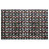 Schwarzweiß Aquamarin Beige Aztekenmuster Stoff (Fat Quarter (45,7 x 55,9 cm))