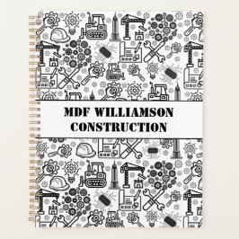 Schwarzweiß-Architekturbauingenieur Planer