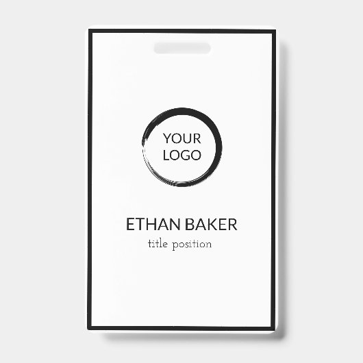 Schwarzweiß Ausweis (Front)