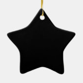 Schwarzweiss-BabyStroller. Keramik Ornament (Hinten)