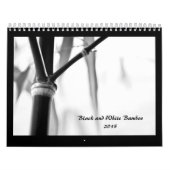 Schwarzweiss-BambusZen 2015 Kalender (Titelbild)
