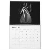 Schwarzweiss-BambusZen 2015 Kalender (Feb 2027)