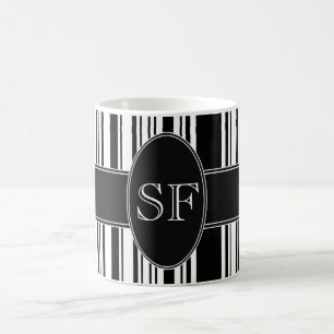 Schwarzweiss-Bar-Code Kaffeetasse