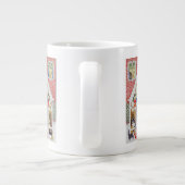 Schwarzweiss-Bärte Jumbo-Tasse (Rückseite)