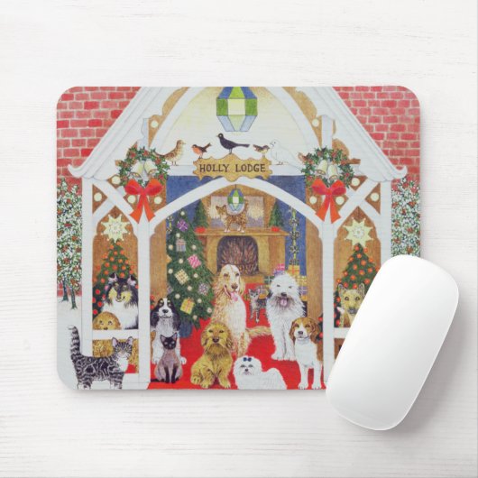 Schwarzweiss-Bärte Mousepad (Mit Mouse)