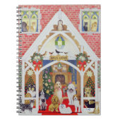 Schwarzweiss-Bärte Notizblock (Vorderseite)