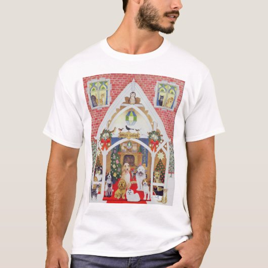 Schwarzweiss-Bärte T-Shirt (Vorderseite)