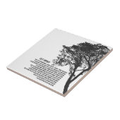 Schwarzweiss-Baum tun es irgendwie Fliese (Seite)