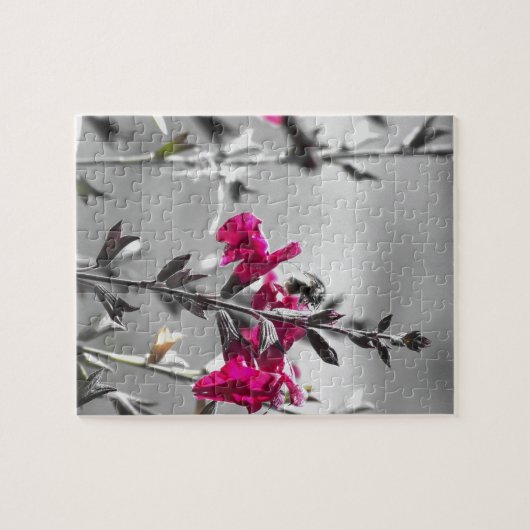 Schwarzweiss-Biene Puzzle (Horizontal)