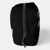 Schwarzweiß-Blume Waschbeutel (Rechts)